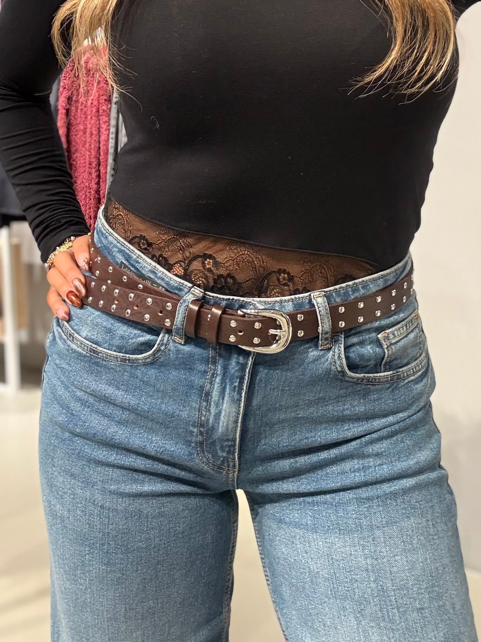 PCALINA Belt - Chicory Coffee